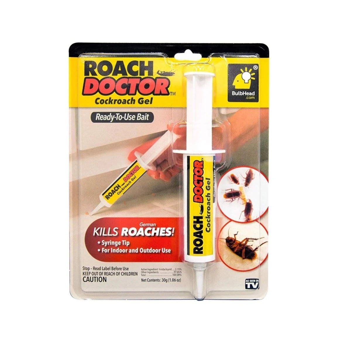 Insecticid tip seringă – soluție anti-gândaci Roach Doctor